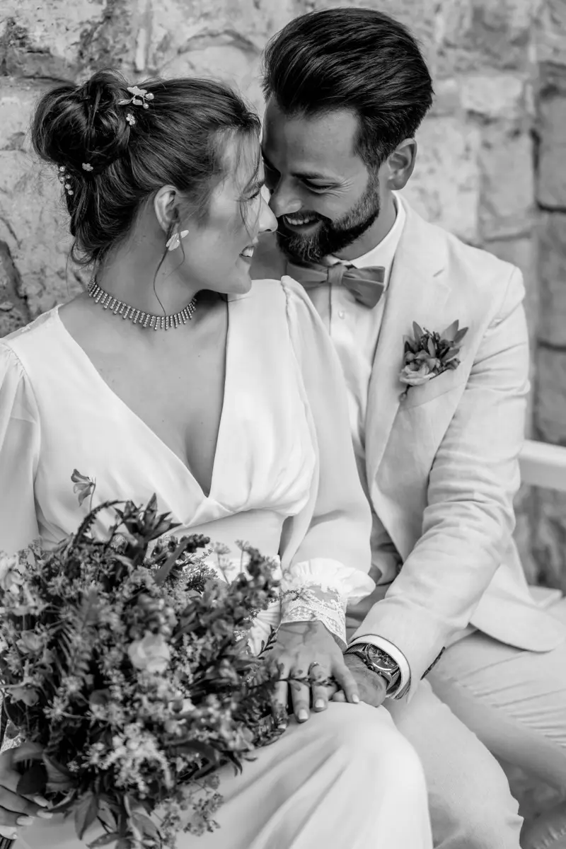 Hochzeitsfotografie Berlin - Brautpaar Nahaufnahme